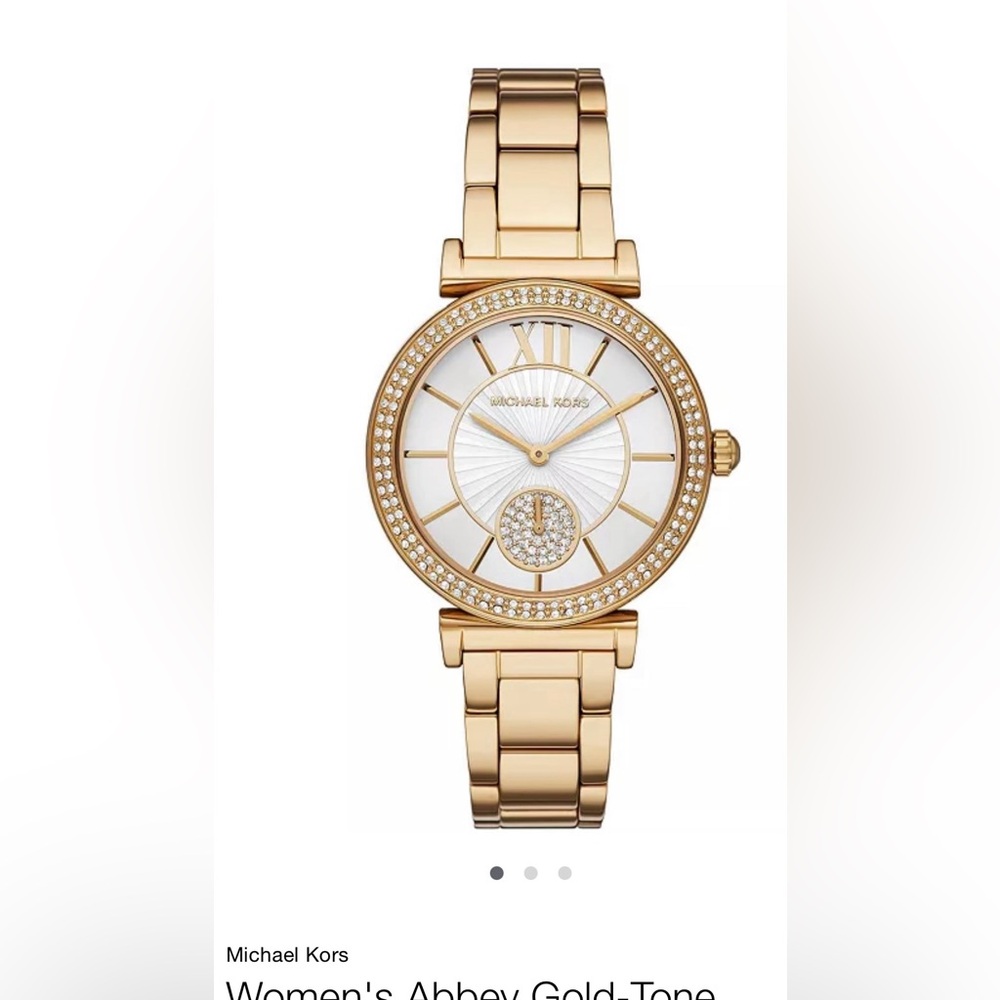 Michael Kors Gold Bracelet Watch - Abbey